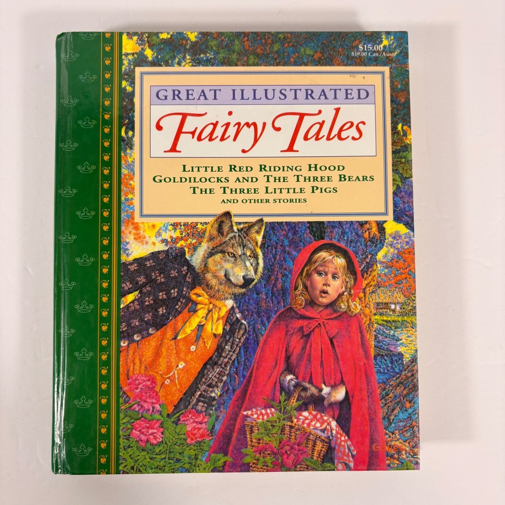 Great Illustrated Fairy Tales Baronet Books 1994 Hardcover Red Riding Hood